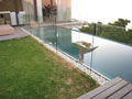 frameless glass pool fence