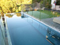 frameless glass pool fence